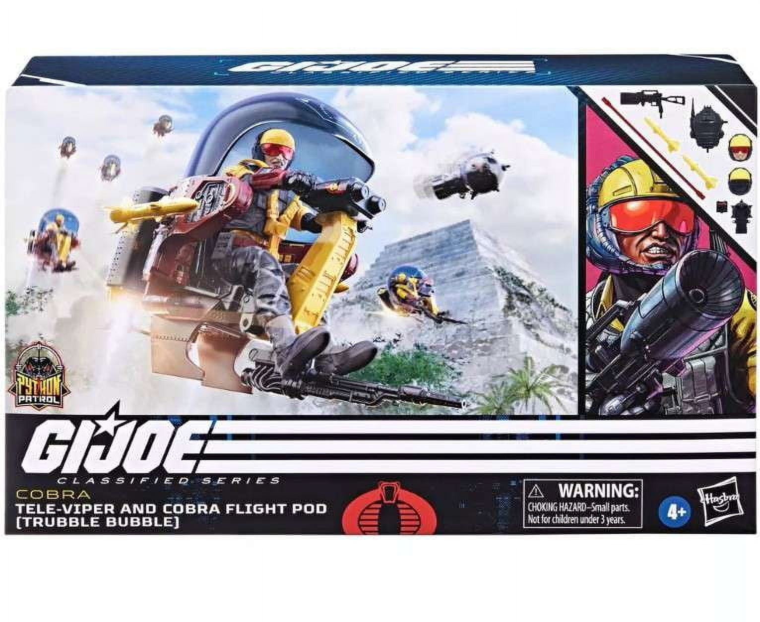 G.I.ジョー クラシファイド Tele-Viper & Flight Pod Hasbro G.I. Joe Classified Series Tele-Viper & Cobra Flight