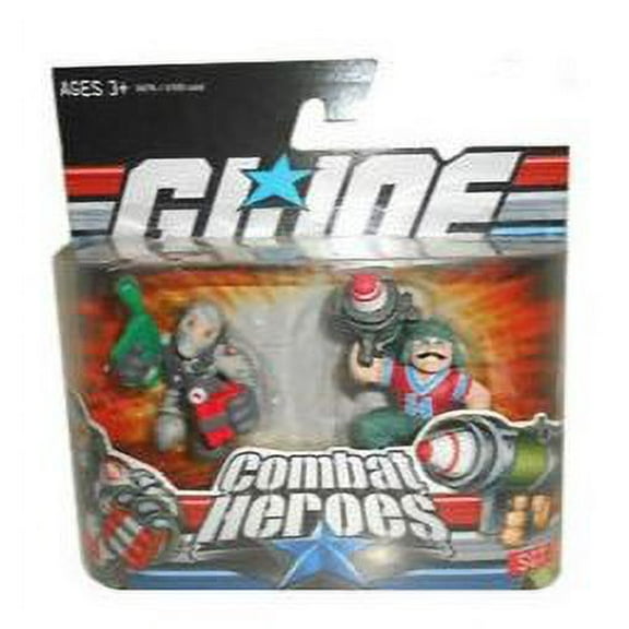Hasbro GI Joe Combat Heroes Firefly & SGT Bazooka