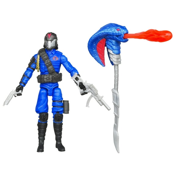 Hasbro GI Joe Retaliation Cobra Commander Blue Uniform Action Figure