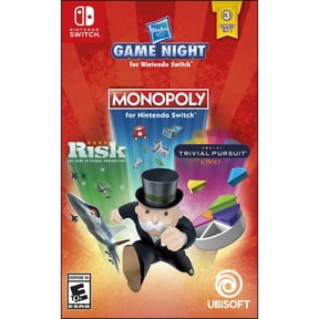 Hasbro Game Night: Monopoly, Risk, Trivial Pursuit - Nintendo Switch