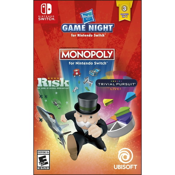 Hasbro Game Night (Monopoly - Risk - Trivial Pursu (Other)