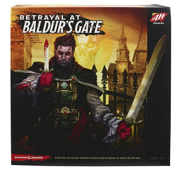 Hasbro Gaming Avalon Hill Betrayal at Baldur's Gate Modular Board Hidden Traitor Game,Ages 12 and Up,D&D,Based on Betrayal at House on The Hill