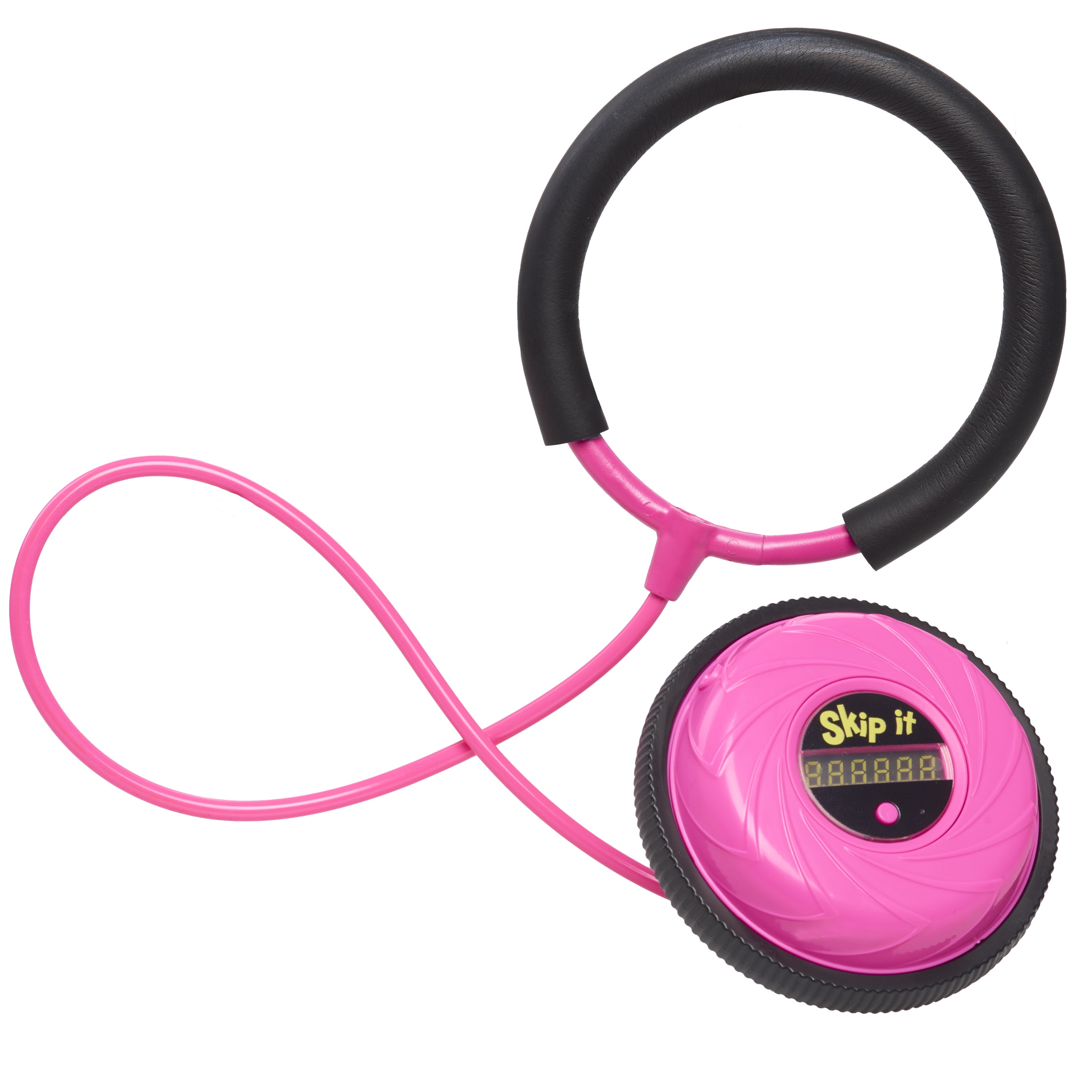 Skip It Retro Outdoor Toy, Light Up Ball and Digital Counter, Pink, Boys and Girls, Ages 5 and up