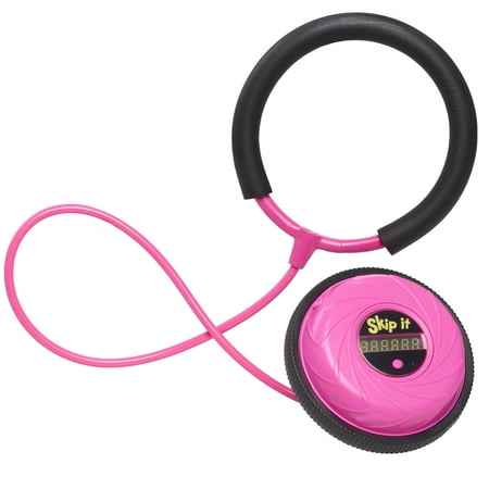 Skip It Retro Outdoor Toy, Light Up Ball and Digital Counter, Pink, Boys and Girls, Ages 5 and up