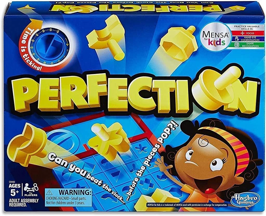 Hasbro Gaming Perfection Game, Multicolor, for ages 84 months to 120 months - image 1 of 14