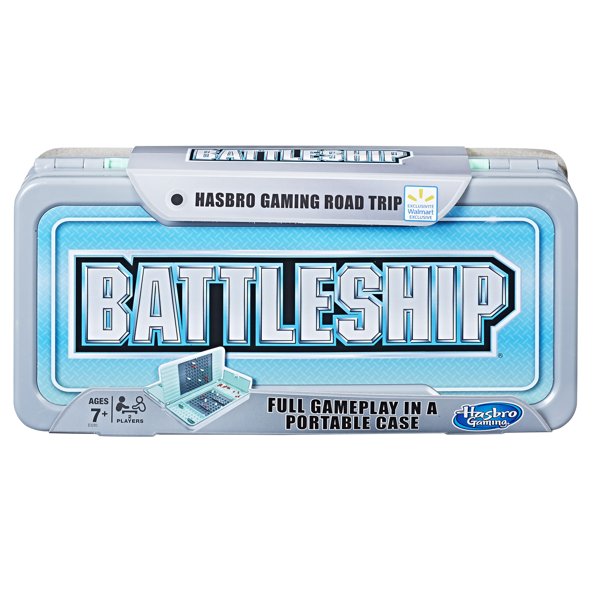 Hasbro Gaming Road Trip Series Battleship Board Game; Full Gameplay in Portable Case - image 1 of 9
