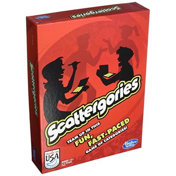 Hasbro Gaming Scattergories Game 13 YEARS AND UP
