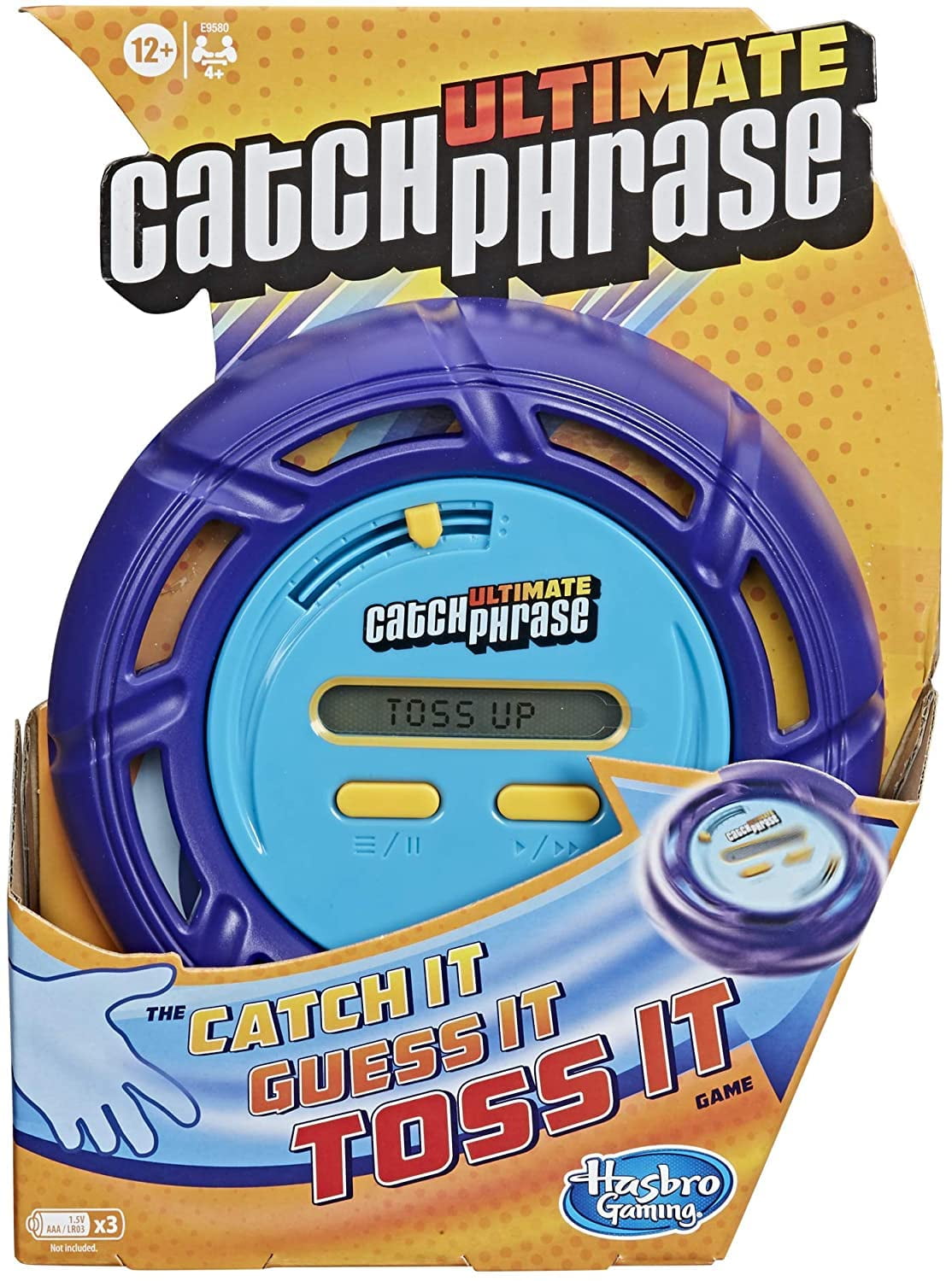 Hasbro Gaming Ultimate Catch YPF5&nbsp;Phrase Electronic Party Game for Ages 12 and Up, Blue