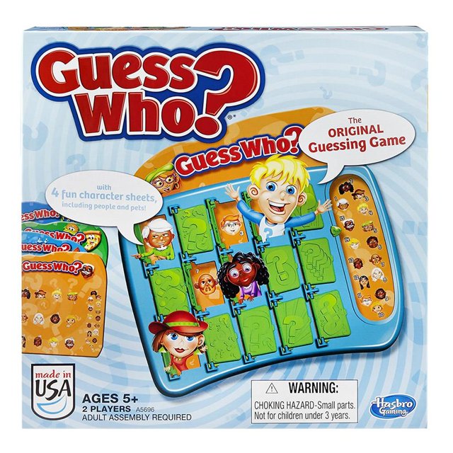 Hasbro Guess Who? The Original Board Game for Ages 5 & Above