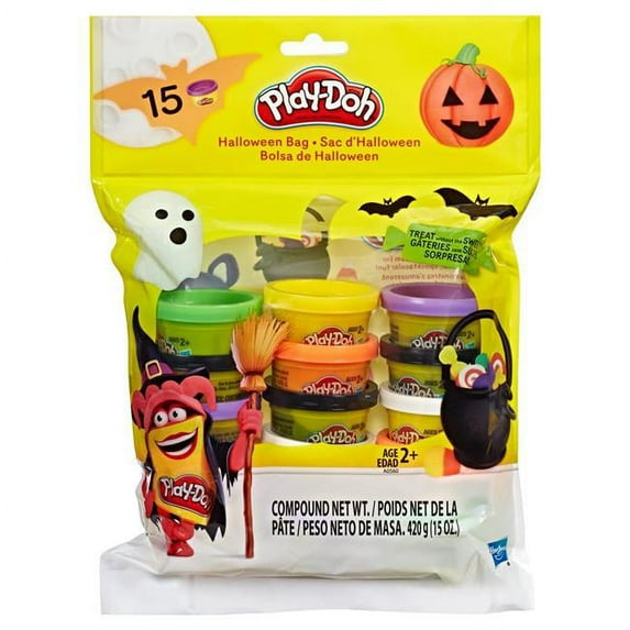 Hasbro HSBA0560C Play Doh Halloween Bag Toy - Pack of 8