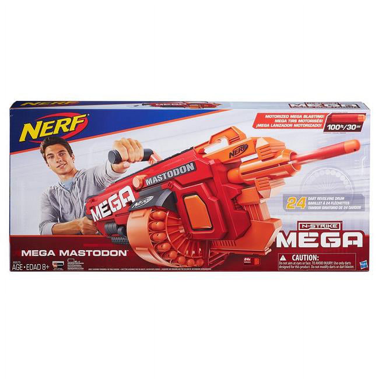 Nerf mega store mastodon walmart