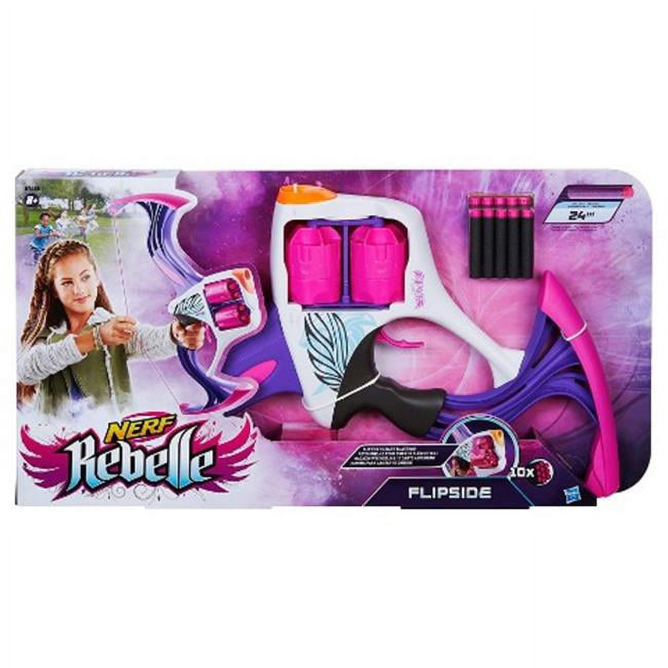 Hasbro HSBB7455 Nerf-Rebelle Flipside44; Pack of 4 - Walmart.com