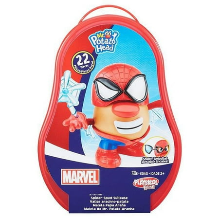 Hasbro HSBB9368 Mr. Potato Head in Spider Man Spider Spud Suitcase - Set of 2