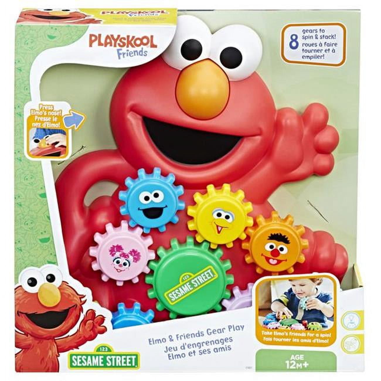 Hasbro HSBC1021 Sesame Street Elmo & Friends Gear Play Set