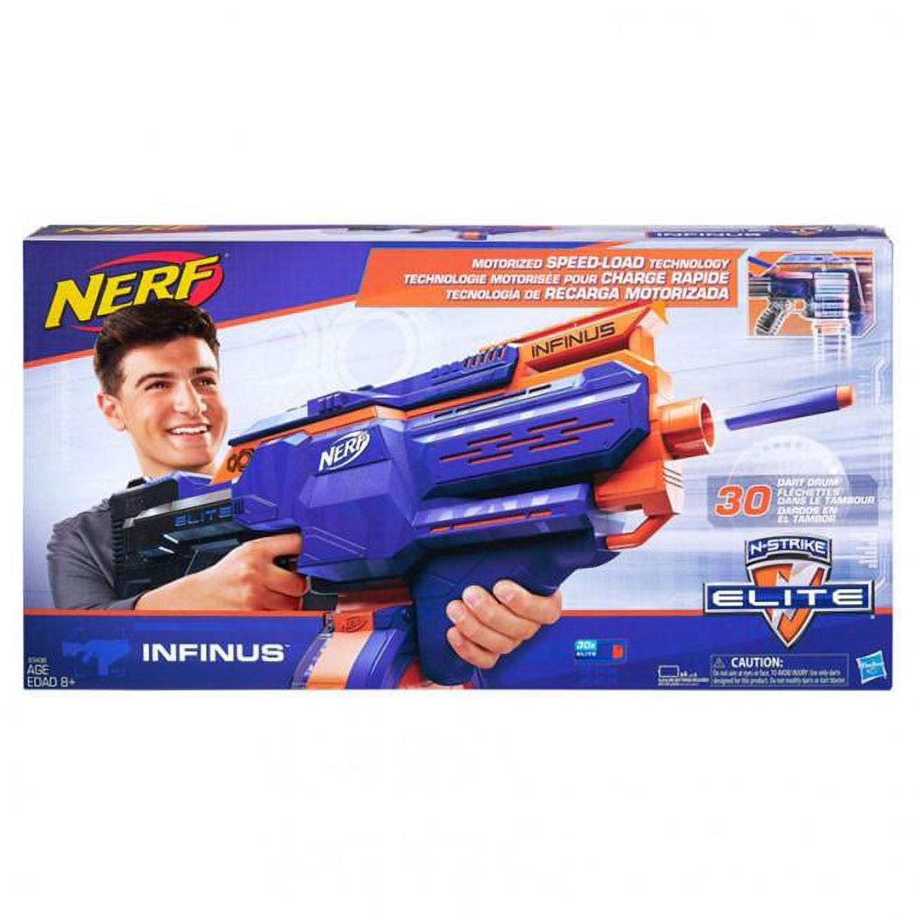 まとめ売り ナーフ エリート インフィニス NERF ELITE INFINUS Hasbro HSBE0438 Nerf N Strike Elite Infinus Blaster, 2 Count