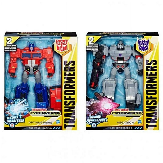 Hasbro HSBE1885 Transformers Cyberverse Ultimate Class Megatron - Pack of 4