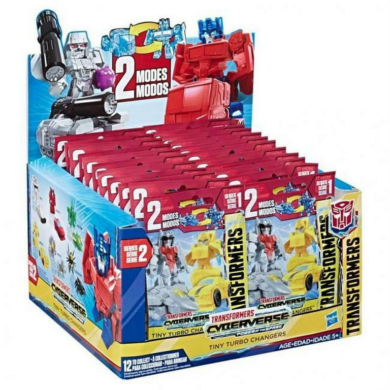 Transformers Cyberverse Tiny Turbo Changers Series 2 - Complete set of 12 Transformers Cyberverse Tiny Turbo Changers Series 2 - Complete set of 12
