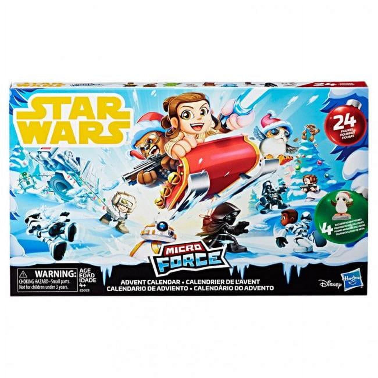 Hasbro HSBE5023 Star Wars S2 Micro Force Advent Calendar Toy Set of 8
