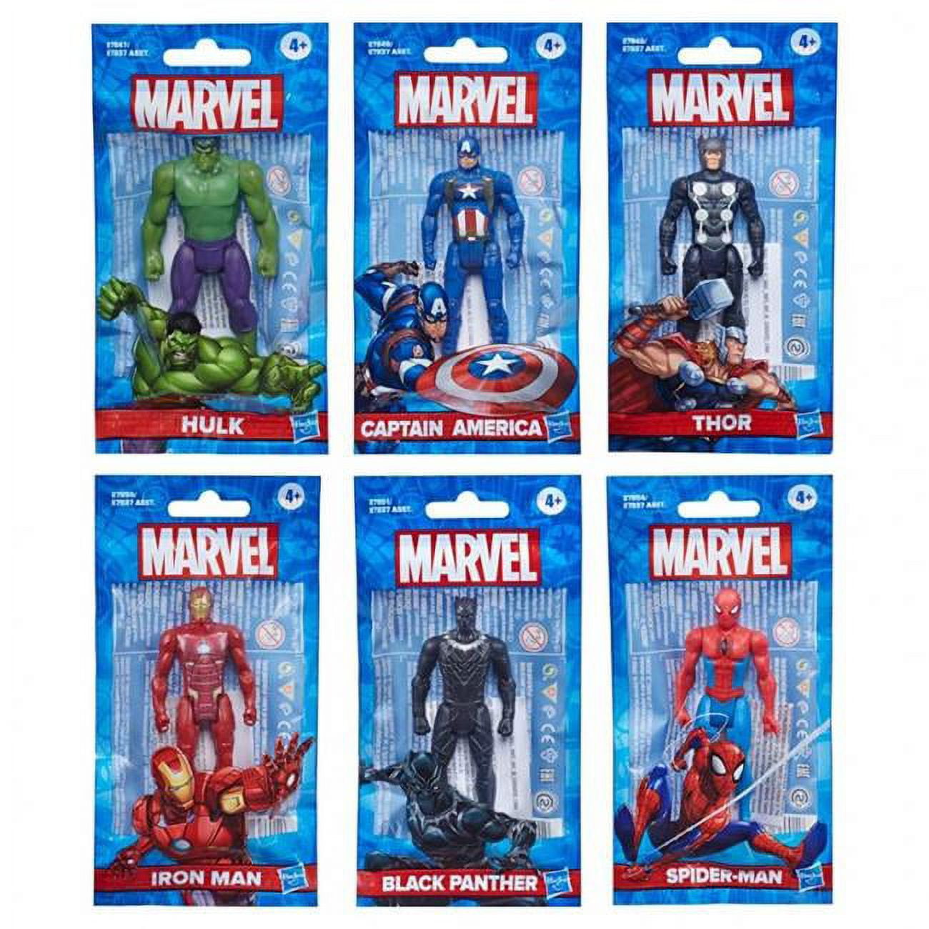 Hasbro HSBE7837 3.75 in. Marvel Value Assorted Figure Pack of 24