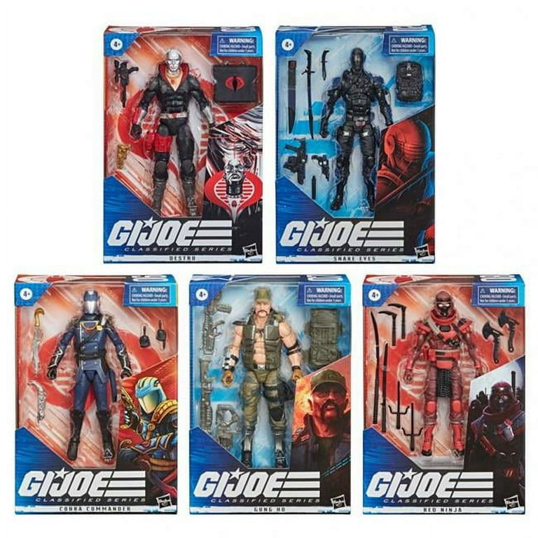 Hasbro GI Joe Classified Assorted Action Figures, Pack of 6