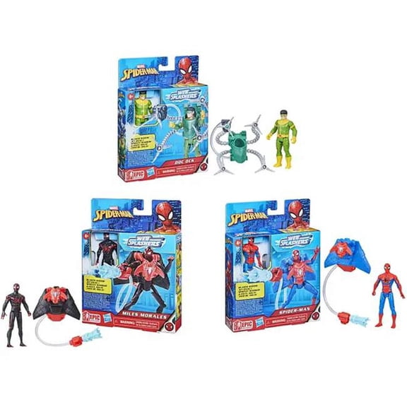 Hasbro HSBF7847 4 in. Aqua Web Warriors Assortment, Multi Color