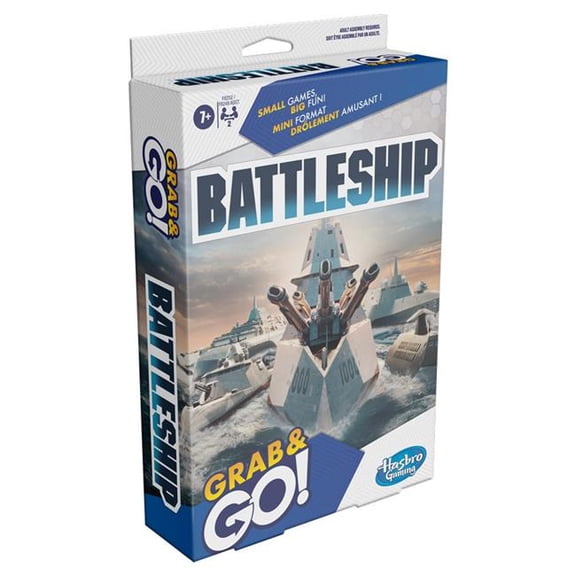 Hasbro HSBF8252 Grab & Go Battleship Board Game - Pack of 6