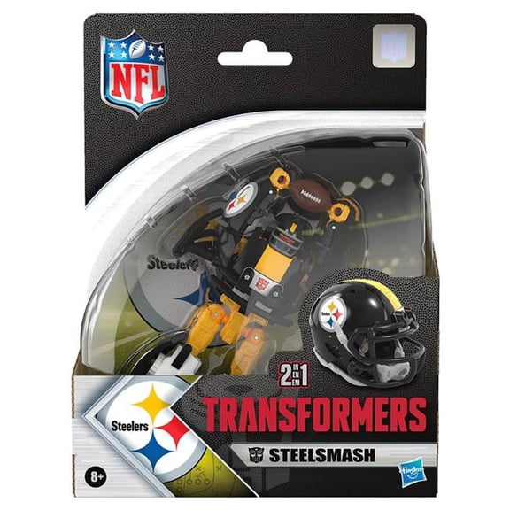 Hasbro HSBG2334 Transformers NFL Pittsburgh Steelers Figure - 3 Piece