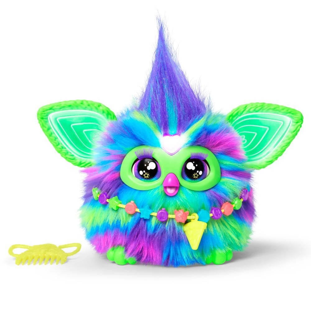 Hasbro Hasbro F8901 Furby Glow in the Dark Galaxy Edition Interactive Toy
