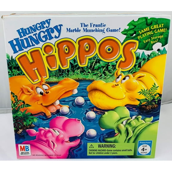 Hasbro Hungry Hungry Hippos Game