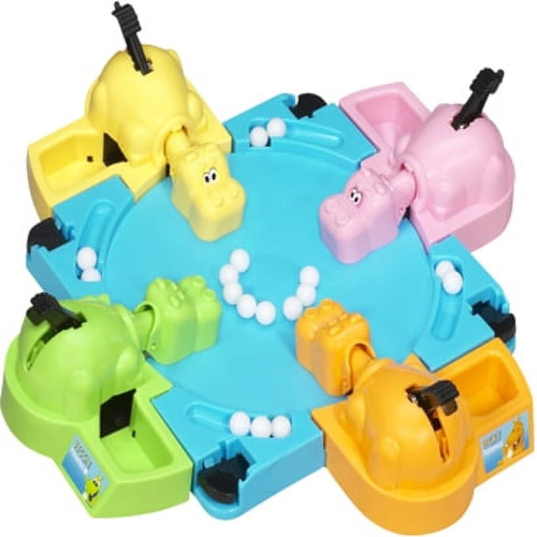 Hasbro Hungry Hungry Hippos- Fun Feeding Race Game for Kids with