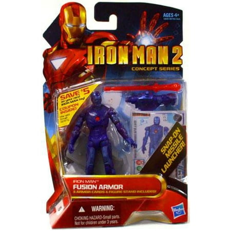Hasbro Iron Man 2 Concept Series Fusion Armor Iron Man 4" Action Figure