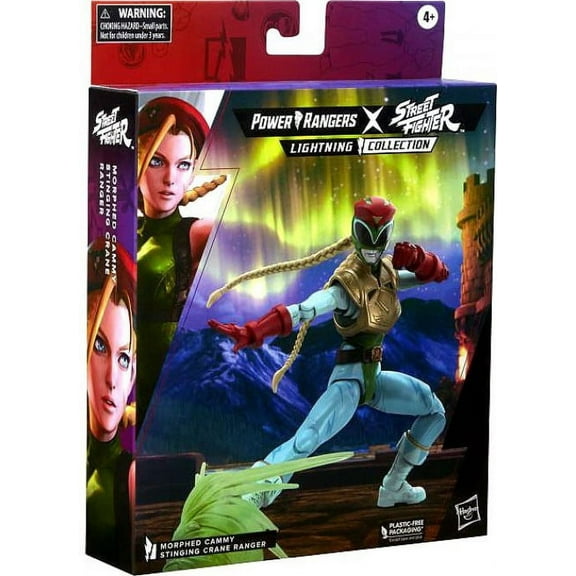 Hasbro Lightning Collection Morphed Cammy Stinging Crane Ranger Action Figures, 6"