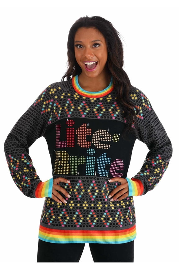 Hasbro Lite Brite Sweater for Adults