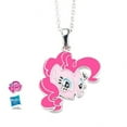 thumbnail image 1 of Hasbro MLPPPPNK02SIL My Little Pony Pinkie Pie Womens 925 Sterling Silver with 16 Plus 2 in. Extender Chain Pendant Necklace, 1 of 2