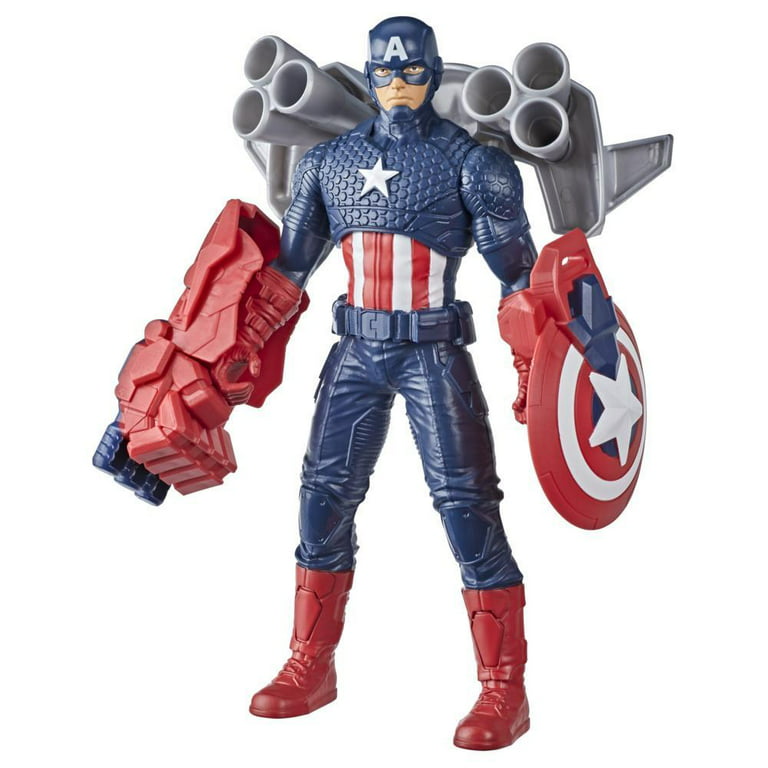 2 Marvel Captain America Hulk Action Figure by Hasbro