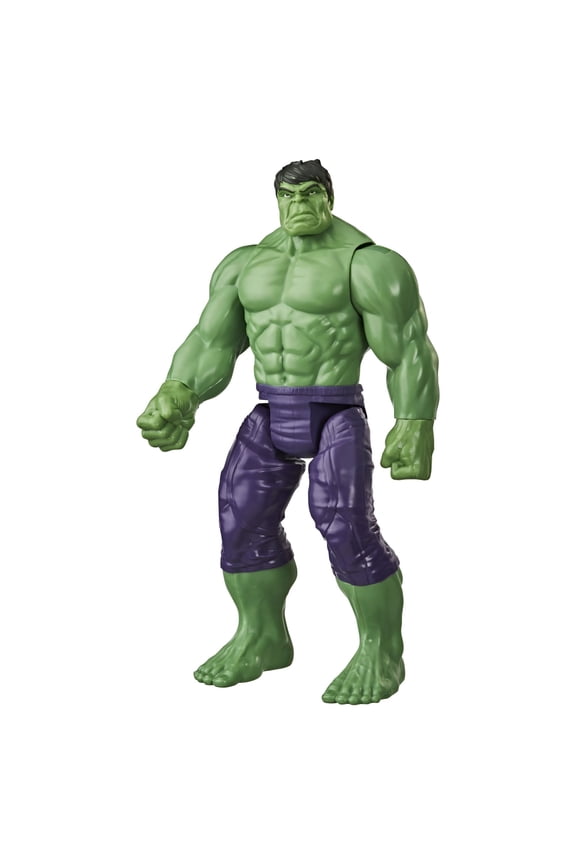 Avengers Titan Hero Series Blast Gear Deluxe Hulk Action Figure, Inspired ByMarvel Comics, for Children Aged 4 and Up