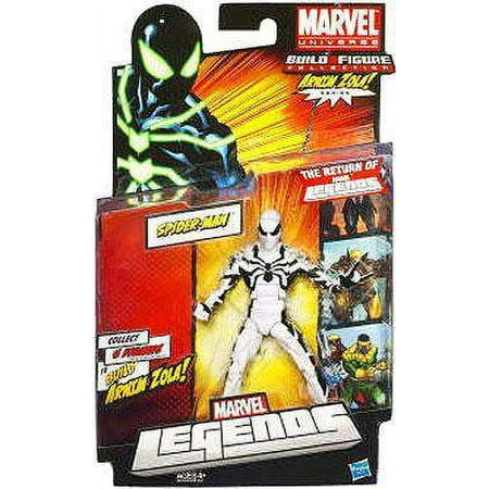 Hasbro Marvel Legends 2012 Series 2 Spider-Man Action Figure, White Suit Variant