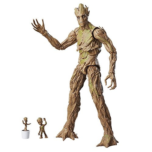 Marvel Legends Series Guardians of the Galaxy Groot Evolution Action Figure