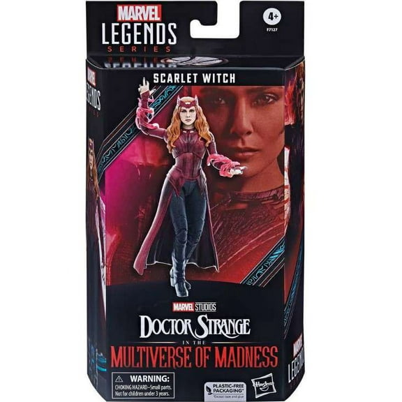 Hasbro Marvel Legends Scarlett Witch Action Figure with Accessories Included, Plastic, 2"