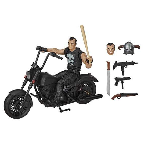 Hasbro Marvel Legends Series 6-inch Action Figure the PunIsher with Motorcycle