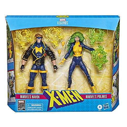 マーベルレジェンド ポラリス ハボック2パック版 Hasbro Marvel Legends Series 6-inch X-Men Toys, Marvel's Havok