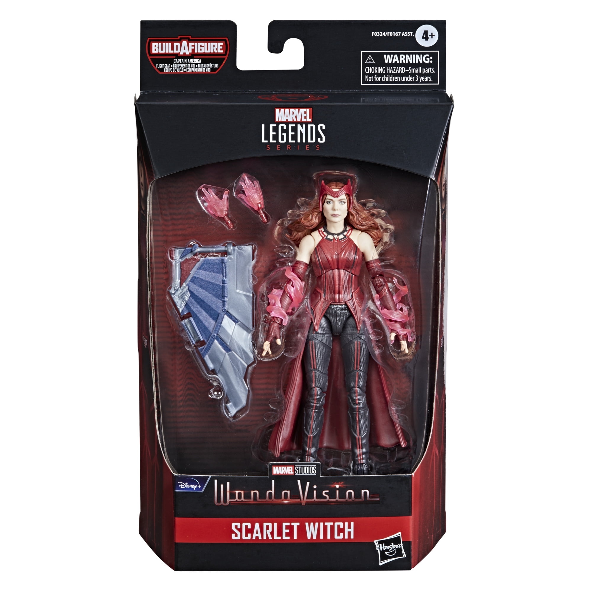 Hasbro Marvel Legends Series Avengers 6-inch Action Figure Toy Scarlet Witch And 2 Accessories, For Kids Age 4 and Up