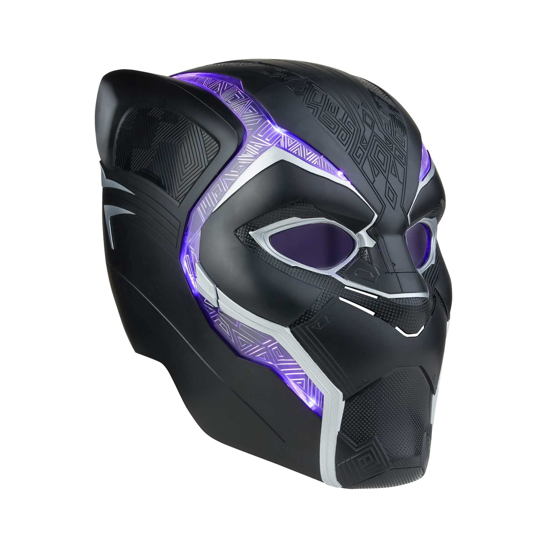 Hasbro Marvel Legends Series Black Panther Premium Electronic Helmet with Light FX