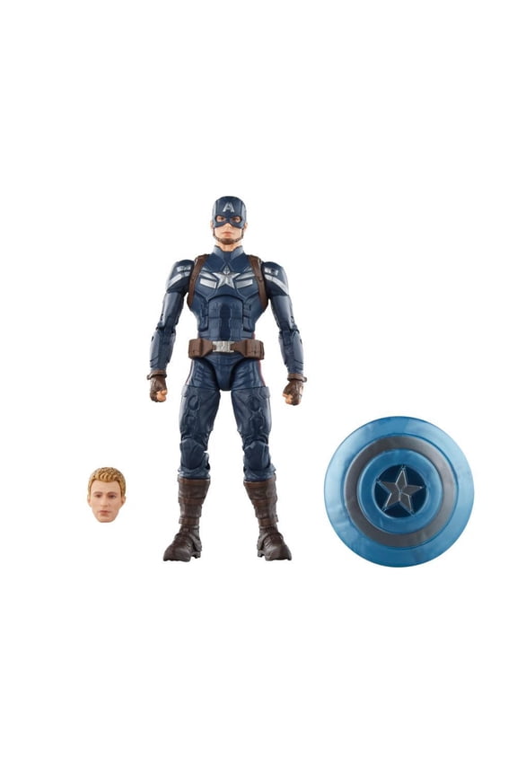 Hasbro Marvel Legends Series Captain America, 6" Marvel Legends Action Figures