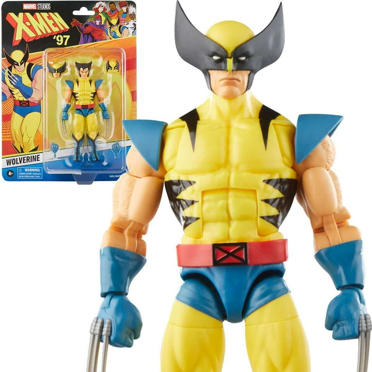 Marvel Legends Series: Wolverine X-Men '97 Action Figure Toy Marvel Legends Series: Wolverine X-Men '97 Action Figure Toy