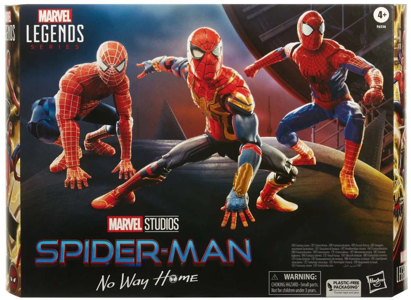 新品MARVEL LEGENDS SERIES SPIDER-MAN 3体セット Marvel Legends Series Spider-Man Figure: No Way Home Pack