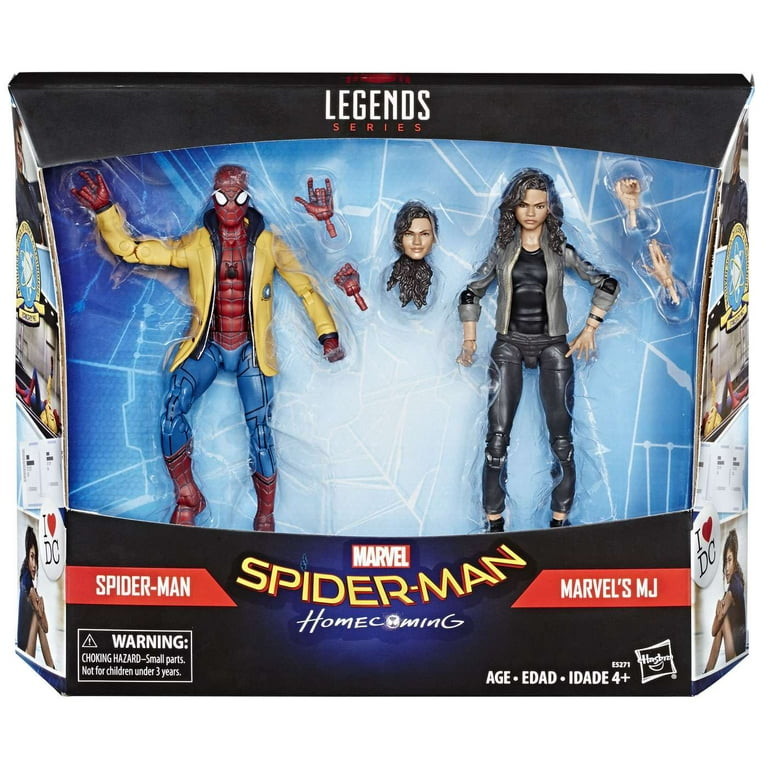 Hasbro Marvel Legends Spider-Man & Marvel's MJ Action Figure Set