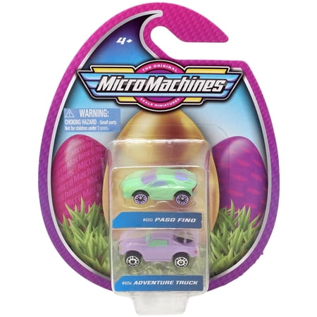Hasbro Micro Machines Easter 2 Pack #0253 Paso Fino & #0254 Adventure Truck