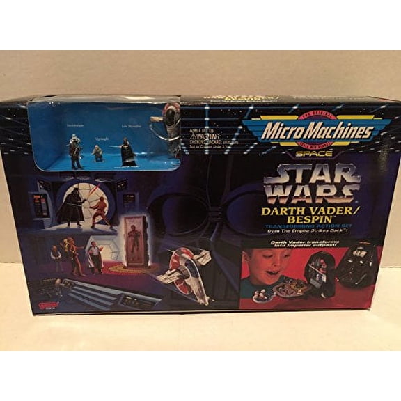 Star Wars Micro Machines Darth Vader Bespin Transforming Action Set Galoob 65812