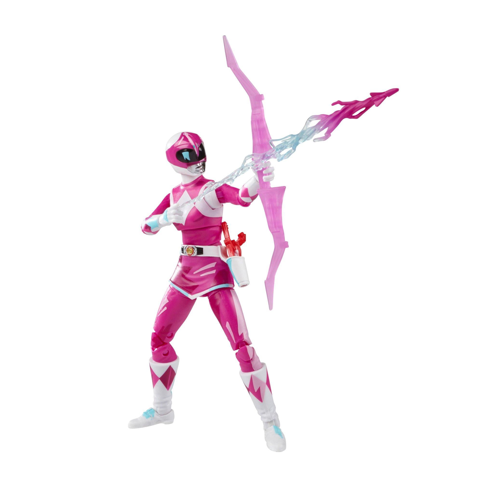 Hasbro Mighty Morphin Power Rangers Pink Ranger Lightning Collection ...